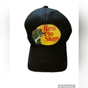 Bass Pro Shops cap.  Black & Yellow.